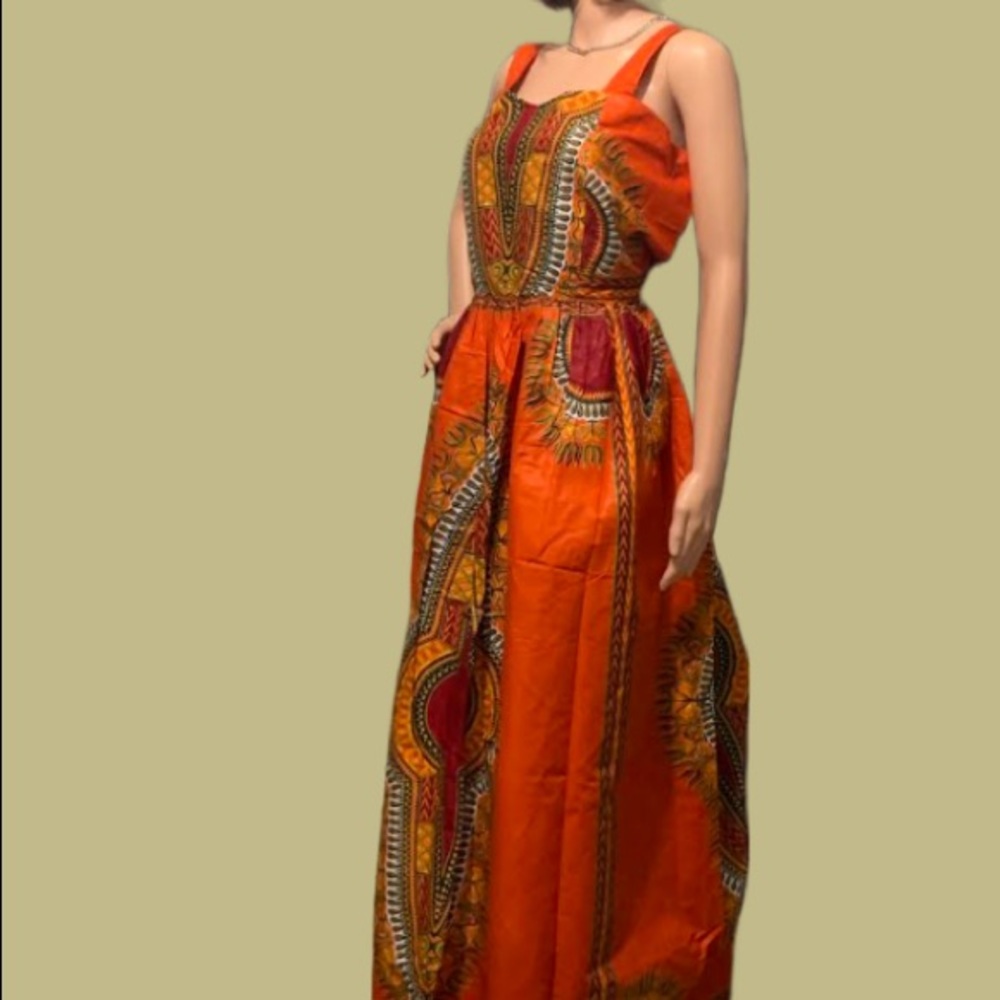 GATHERED WAIST DRESS - Picture 3 of 11